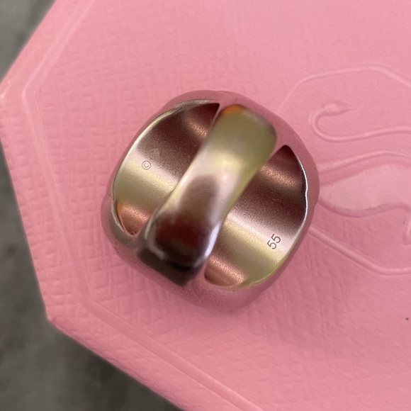 New Swarovski Crystal Dulcis Pink Ring 55 - Picture 9 of 14